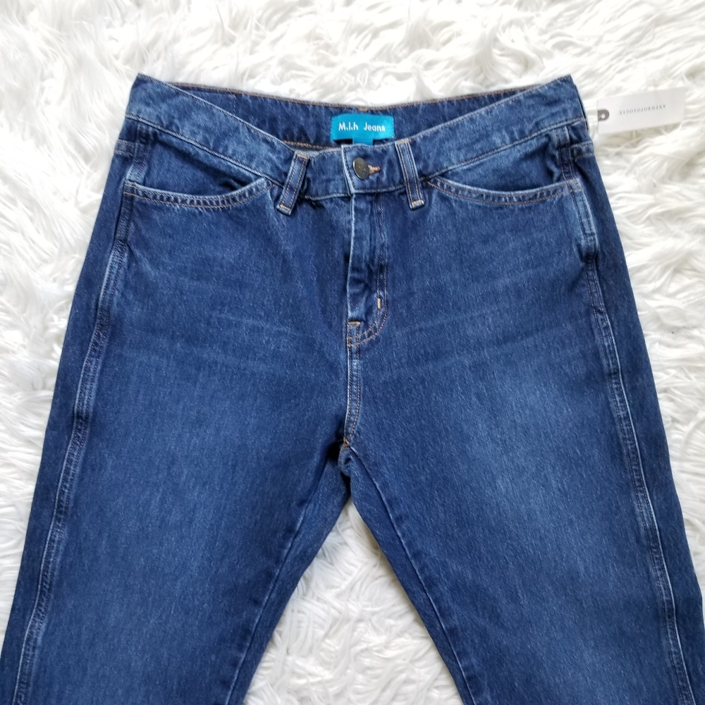 NWT Anthropologie Mih Cult Straight Raw Hem Jean - Picture 8 of 12